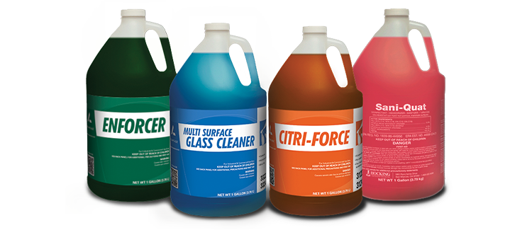 Cleaning chemical store products